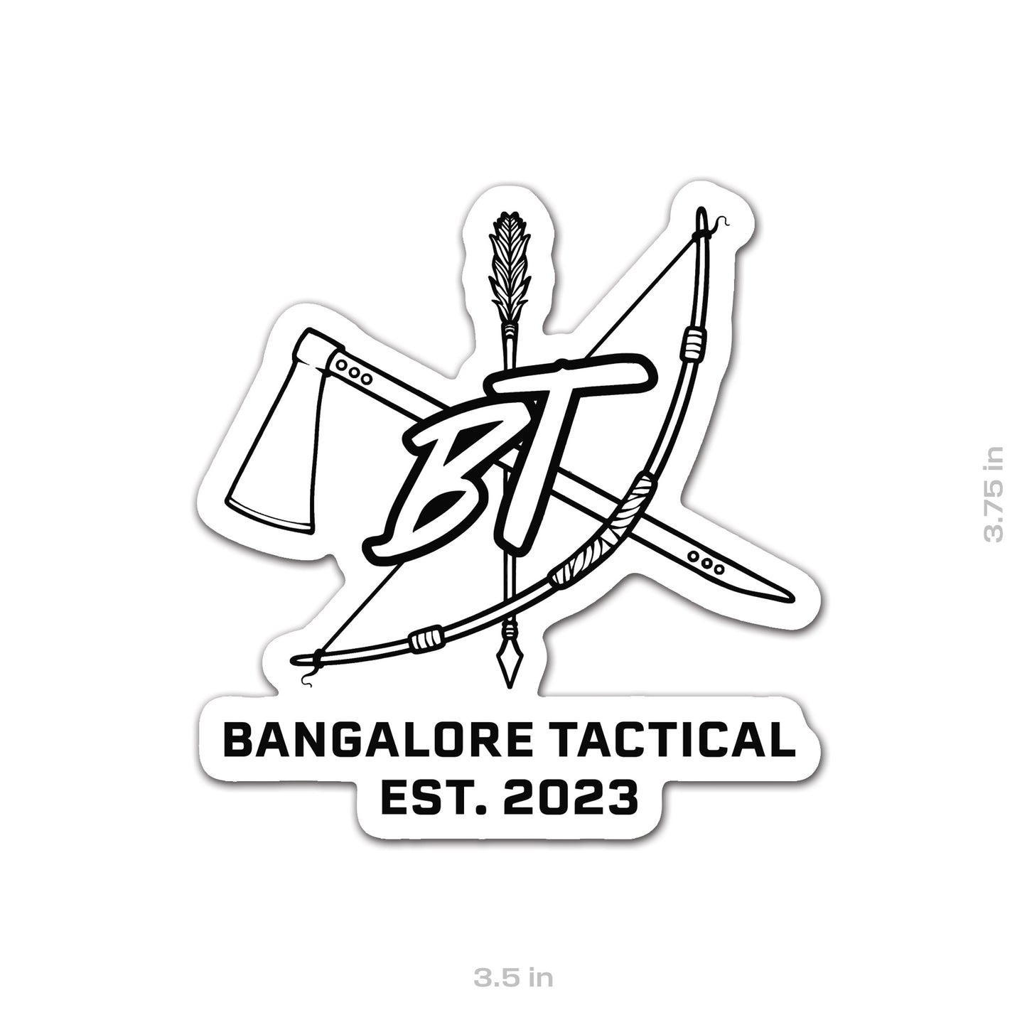 Bangalore Tactical Logo Sticker