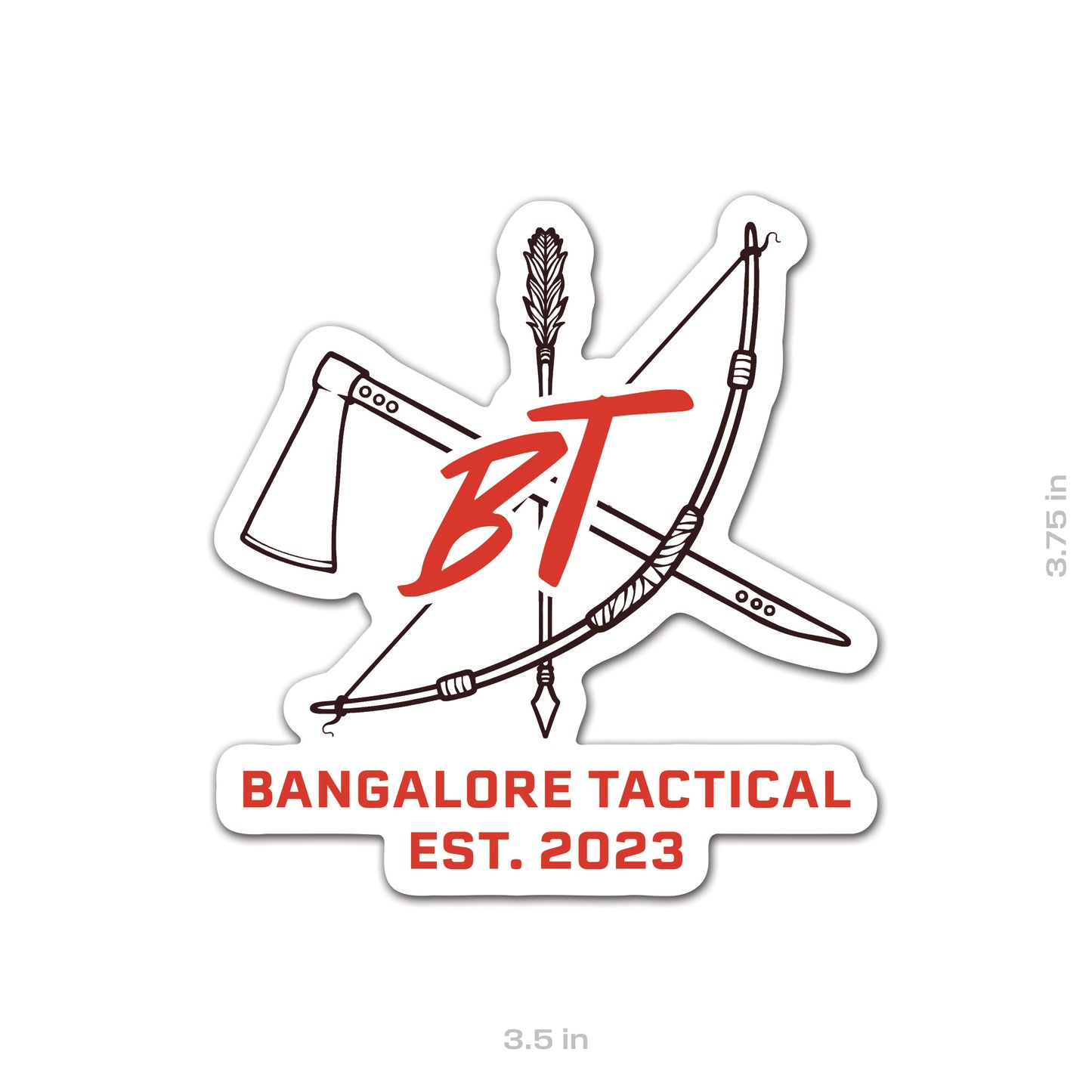 Bangalore Tactical Logo Sticker