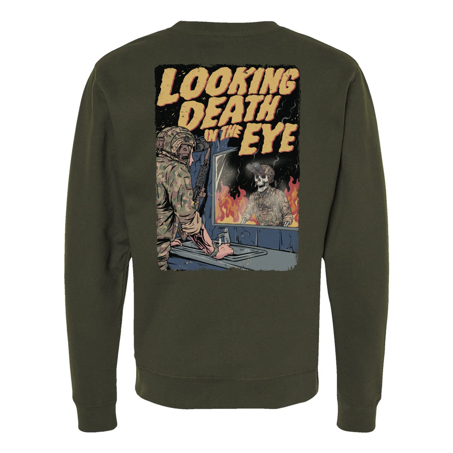 Looking Death in the Eye Sweatshirt