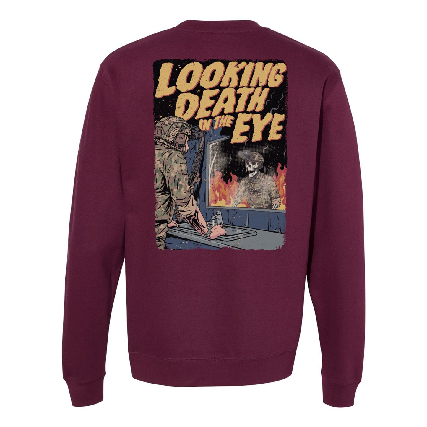 Looking Death in the Eye Sweatshirt
