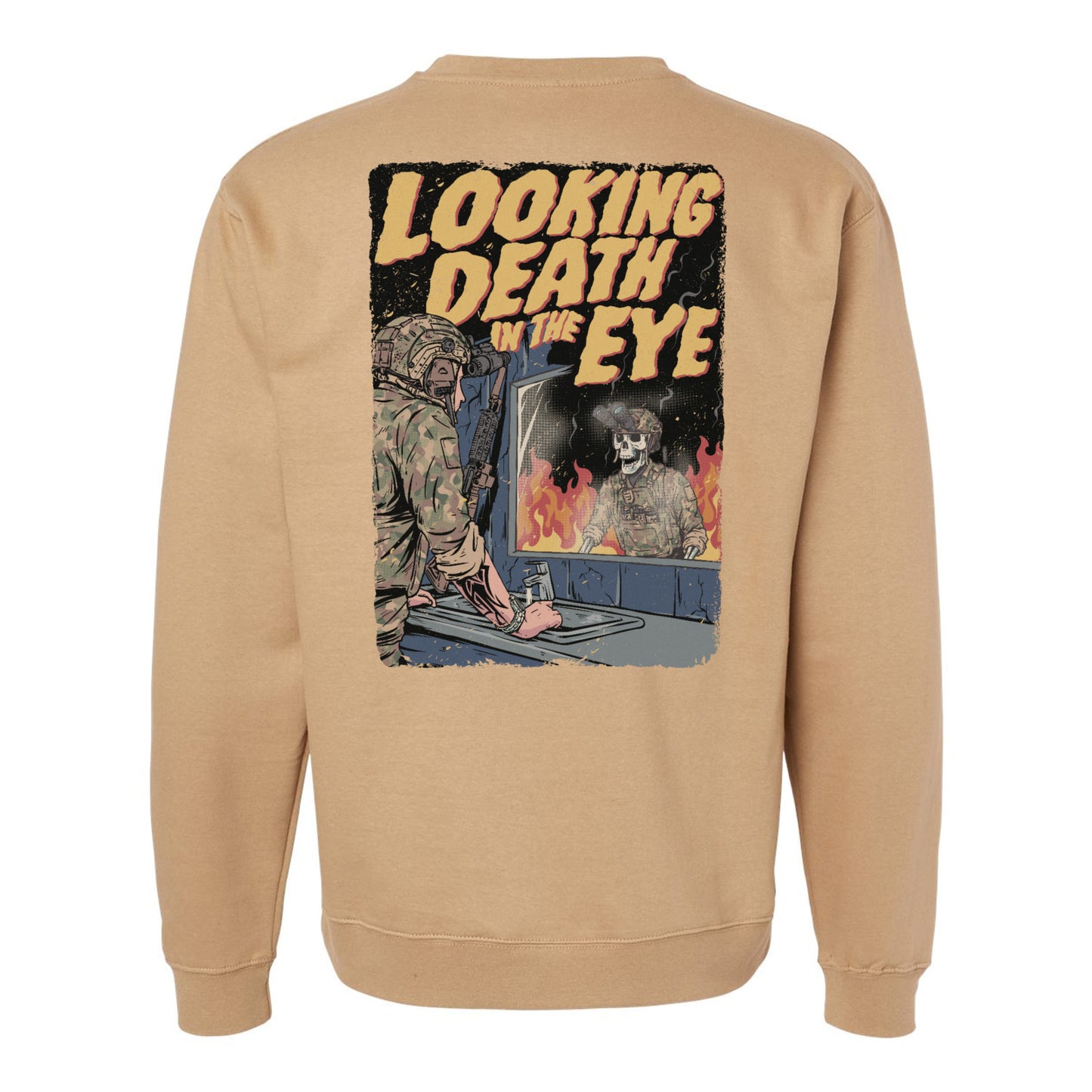 Looking Death in the Eye Sweatshirt