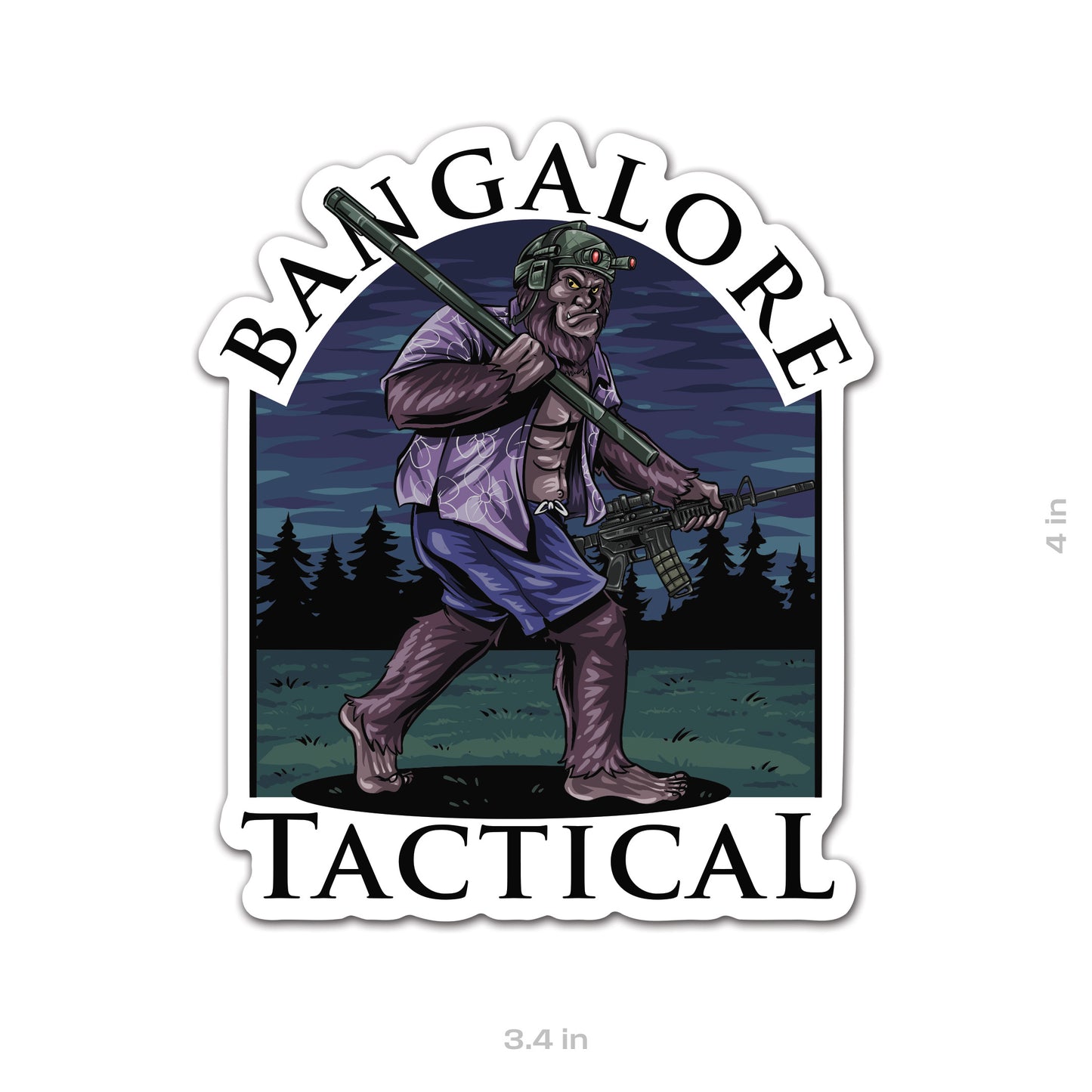 Sasquatch Sticker